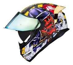 CASCO HAX OBSIDIAN SAMURAI ORO